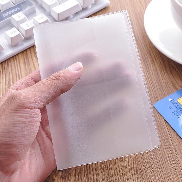 Vỏ bọc bảo quản hộ chiếu bằng nhựa trong suốt
