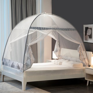 Màn chụp tự bung cao cấp, màn chống muỗi kháng khuẩn loại 1.8m * 2m 1,6m * 2m