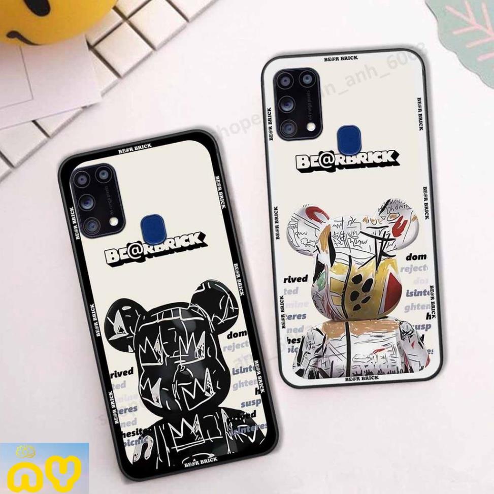 Ốp lưng Samsung M31 be@r brick mars thời trang, Ốp lưng lưng điện thoại viền dẻo siêu chất Như Ý