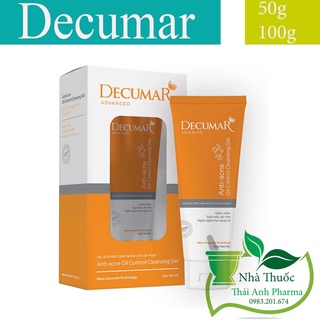 Decumar Clean Gel Rửa Mặt Ngăn Ngừa Mụn