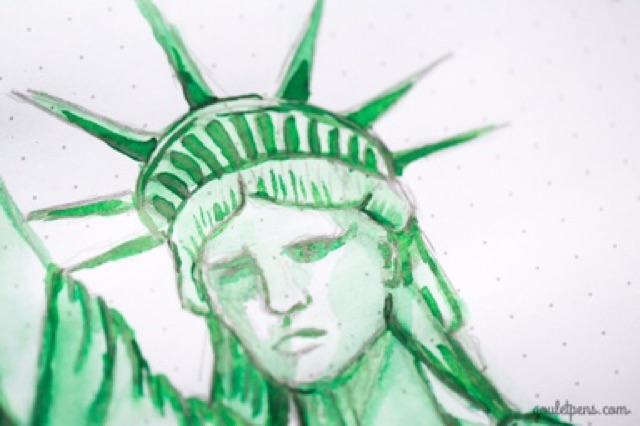 Mực bút máy Noodler's 90ml - Green Standard - Dreamart.vn