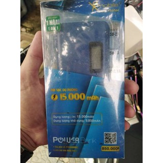 Pin Sạc Dự Phòng Chính Hãng Xmobile 15000mah Y615N