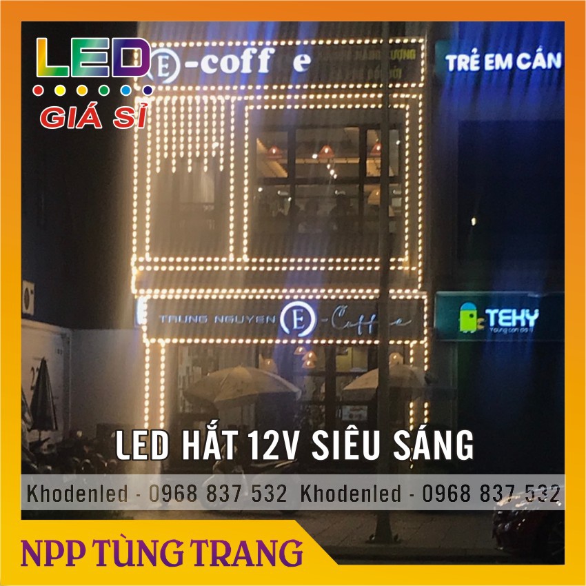 Led hắt 3 bóng mắt lồi điện 12V ( vỉ 20 bóng) loại siêu sáng | BigBuy360 - bigbuy360.vn