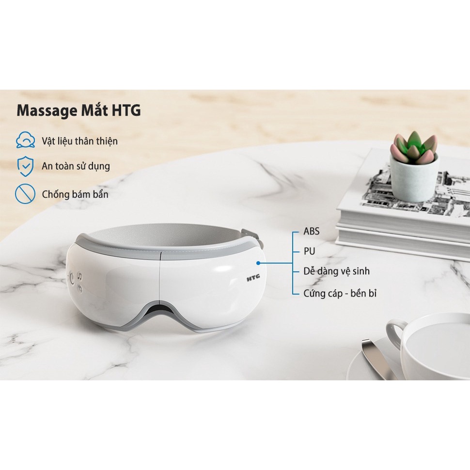 Máy Massage Mắt Mm05 Thư Giãn, 5 Chế Độ Matxa Xoa Bóp, Có Điều Khiển Cầm Tay, Hỗ Trợ Giảm Nhức Mỏi,massage Nhiệt Sưởi Ấm