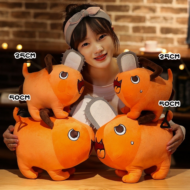 Móc Khóa Hình Nhân Vật Phim Hoạt Hình Cưa Máy Nhồi Bông 40cm