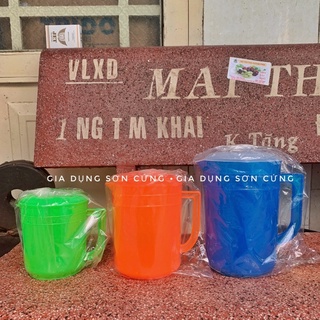 Ca nhựa 2l - 1.6l - 1.2l có nắp giá rẻ