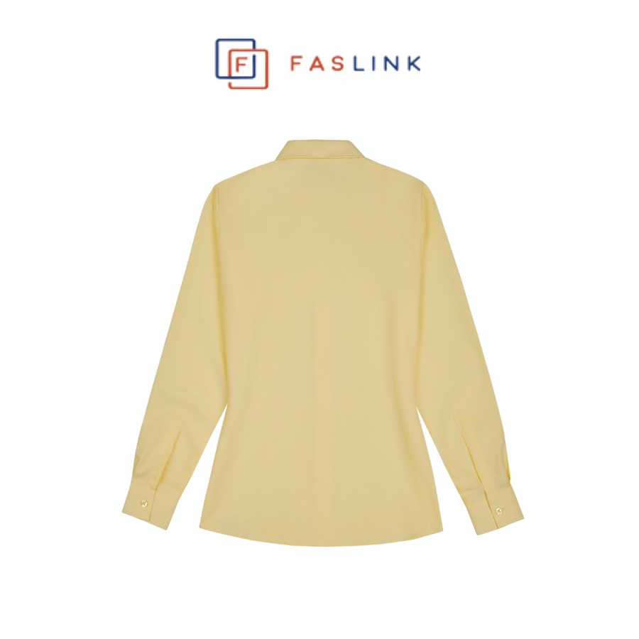 Áo Sơ Mi Nữ Basic vải modal siêu mát Faslink - Màu Vàng