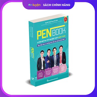 Sách - PENBOOK Luyện đề thi Tốt nghiệp THPT môn Toán - bản 2021