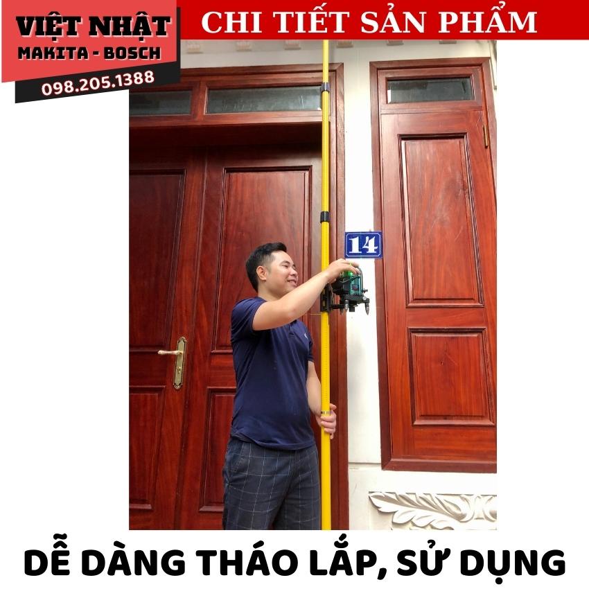 Chân sào treo máy bắn cốt cân bằng laser YAMASU-4M chất lượng cao, được làm từ nhôm cao cấp. Nhẹ nhàng dễ tháo lắp.