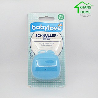 HỘP ĐỰNG TI/NÚM VÚ GIẢ/ ĐỒ ĂN DẶM THƯƠNG HIỆU BABYLOVE
