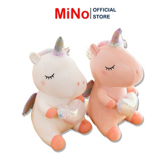 Gấu Bông Kì Lân 25cm Mềm Mại Dễ Thương Cao Cấp MINO