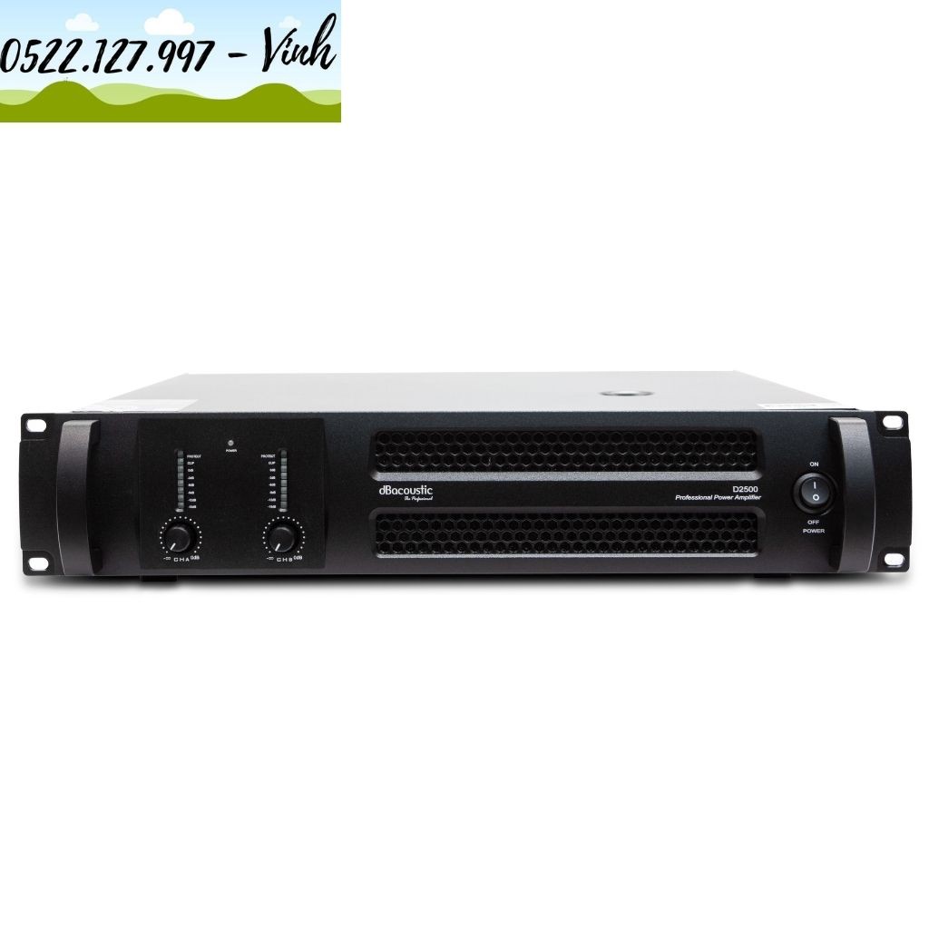 Cục đẩy công suất dB acoustic KD500 Plus / KP500- Hàng Chính Hãng năm 2022 - Gia Khang Shop