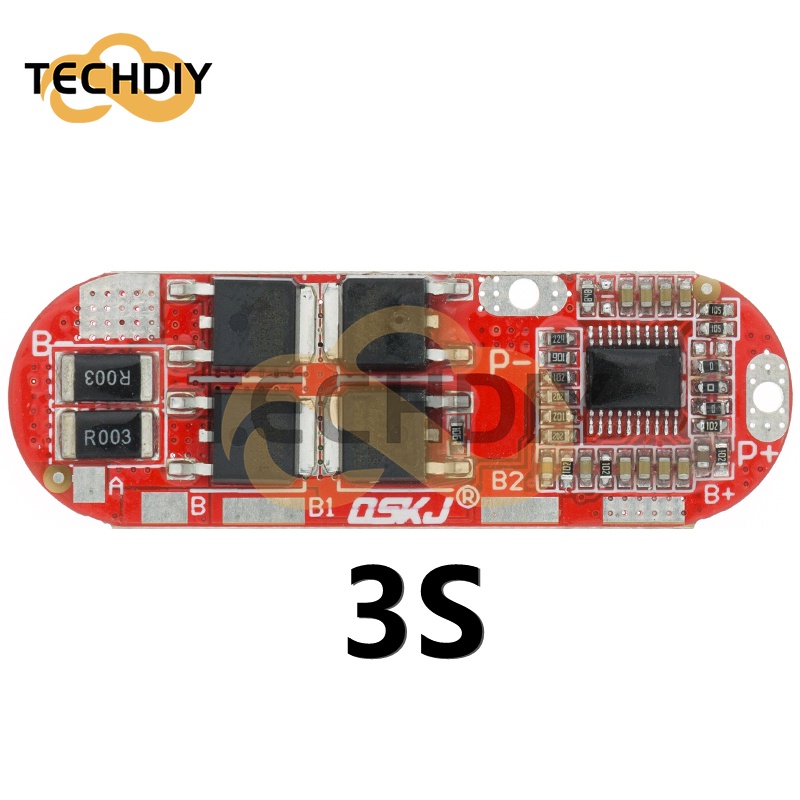 Bảng Mạch Bảo Vệ Pin Li-ion 1S 2S 10A 3S 4S 5S 25A Bms 18650 Li-ion
