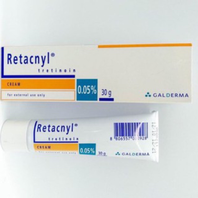 RETACNYL Giảm Mụn, Trẻ Hoá Da Tretinoin 0,05 0,025%