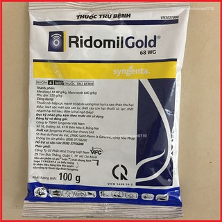 Chế phẩm trừ nấm cho hoa lan, hoa hồng Ridomil Gold 68WG