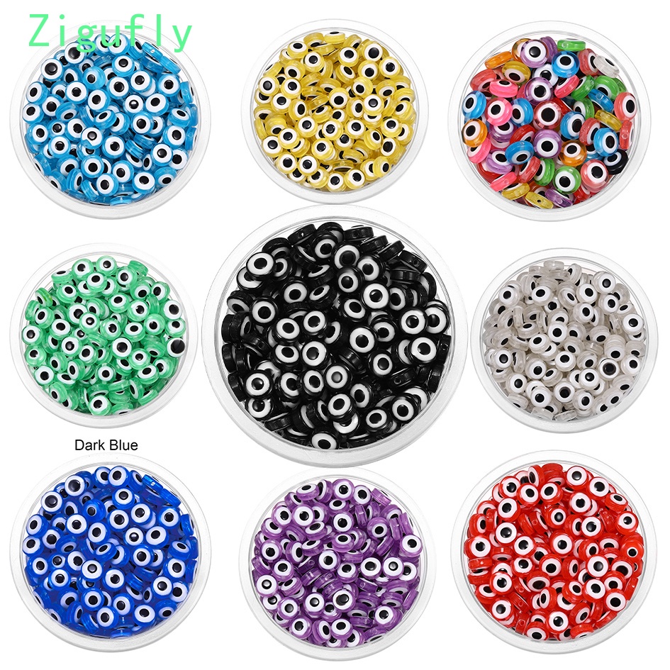 Set 50 hạt xâu chuỗi ST.KUNKKA hình oval dành cho làm đồ trang sức thủ công DIY