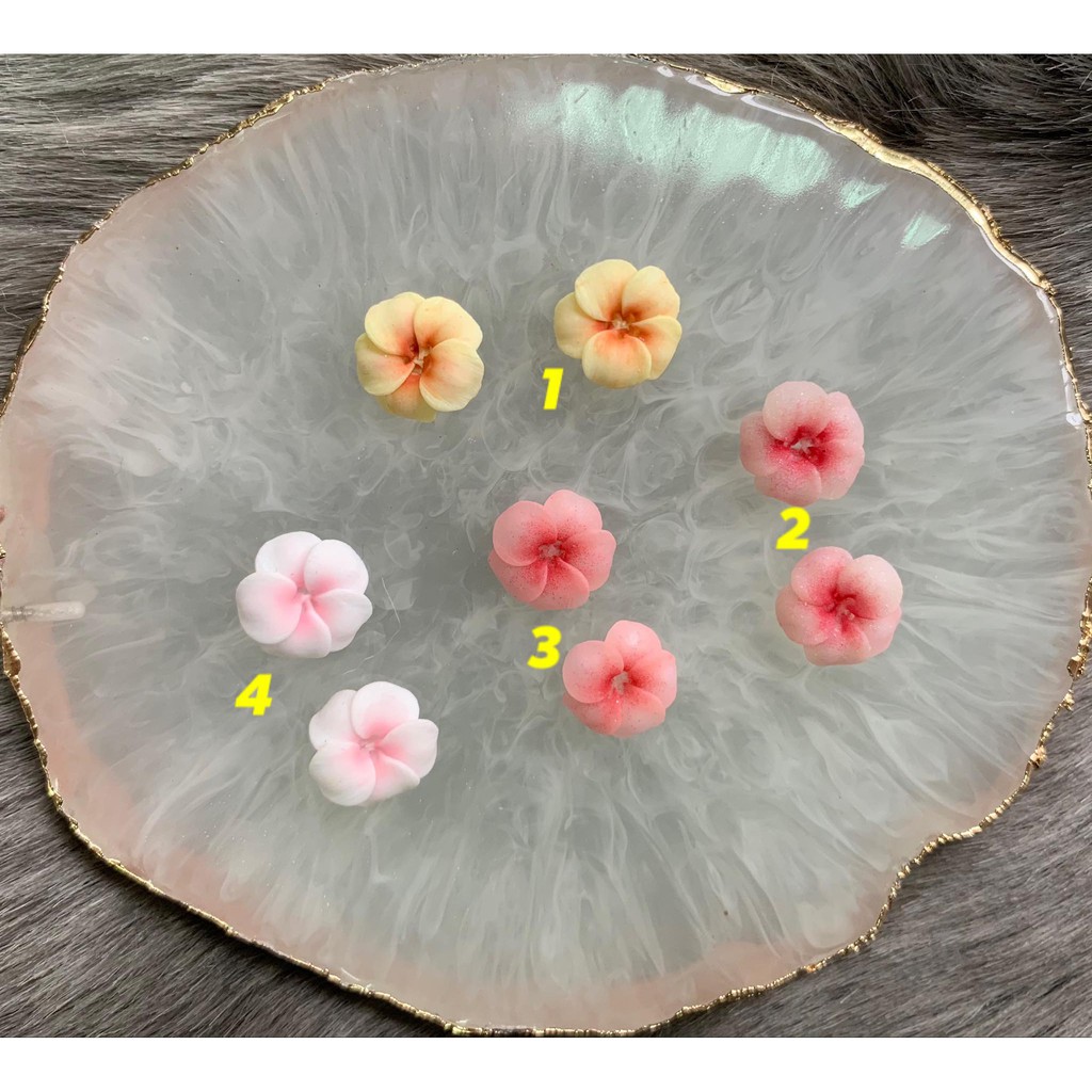 Hoa Đậu Omber - 10K/1 Bông- Hoa Bột Trang Trí Nail