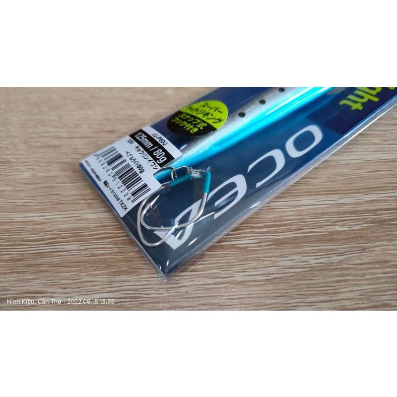 Mồi Câu Jig Shimano Ocea Pebble Light JU-P80U - 80g