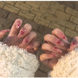 YADORNOS Set 24 Móng Tay Giả Trang Trí Nghệ Thuật Xinh Xắn