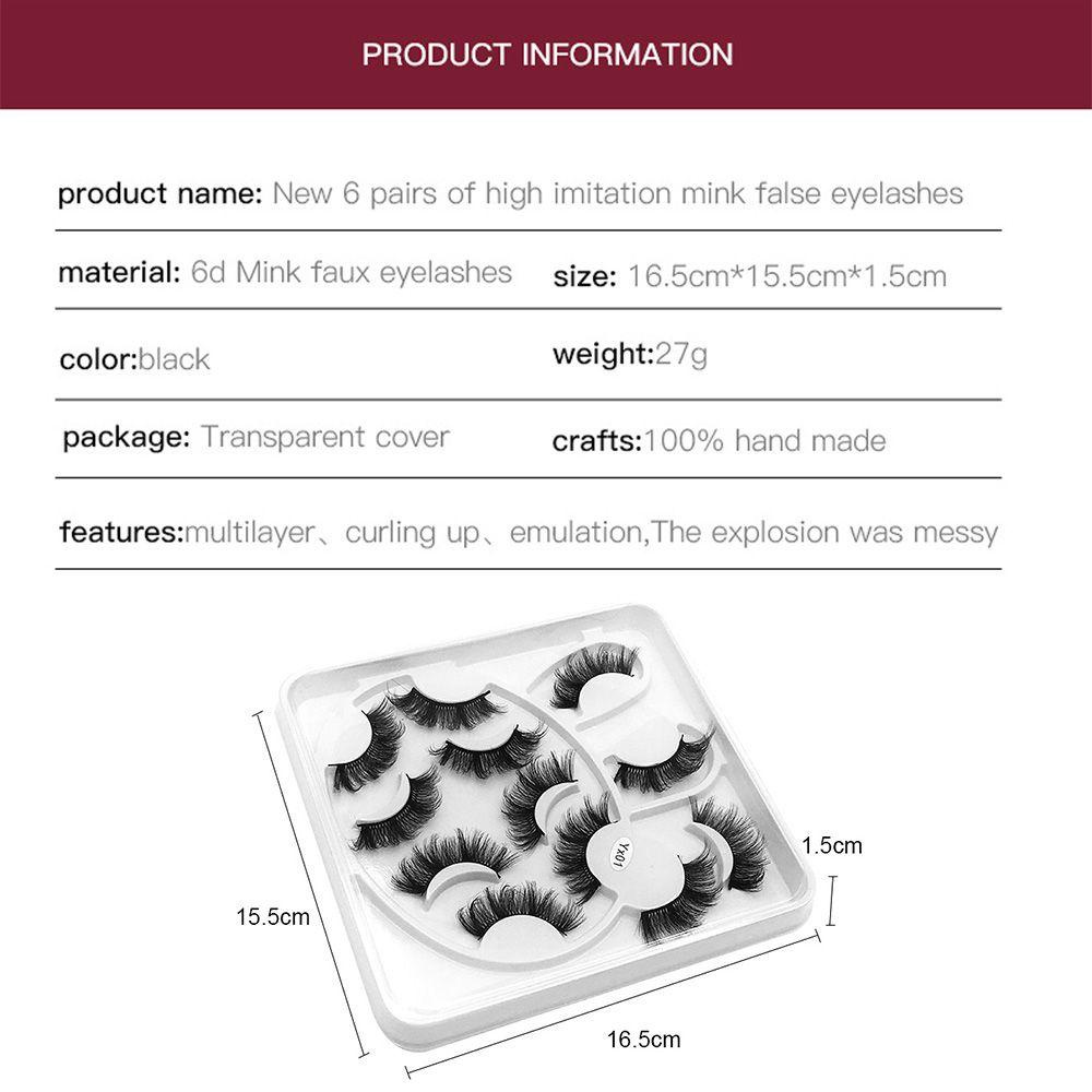 Lông Mi Giả Nối Dài Tự Nhiên 8-25mm Cho Nữ