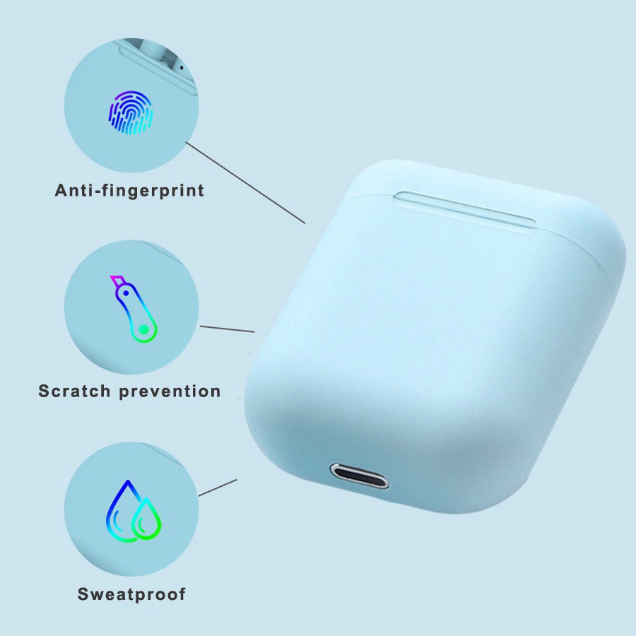 Tai Nghe Bluetooth Không Dây TWS 12 Màu Sắc Kèm Hộp Sạc