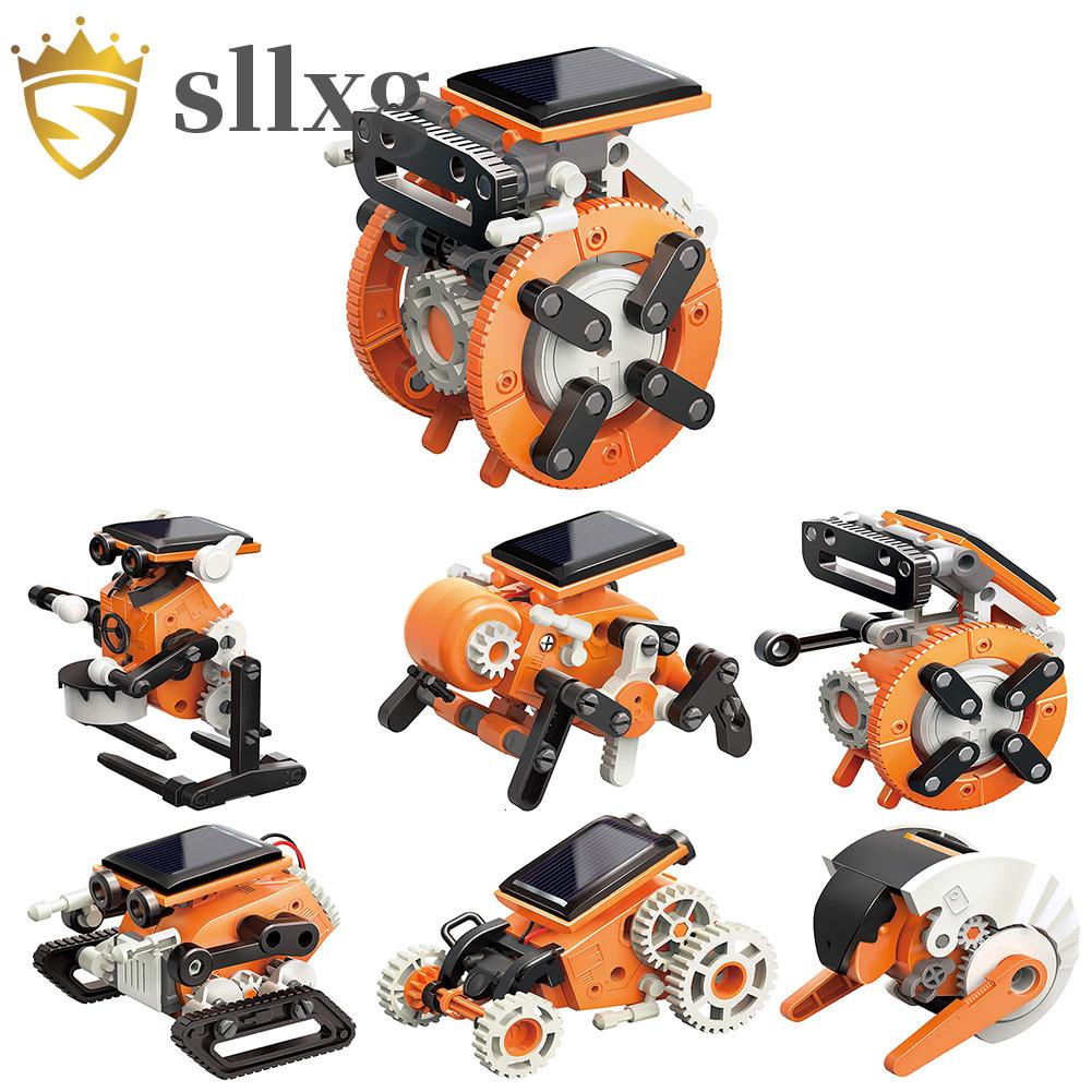 Bộ Đồ Chơi Lắp Ráp Robot Năng Lượng Mặt Trời DIY Dành Cho Bé