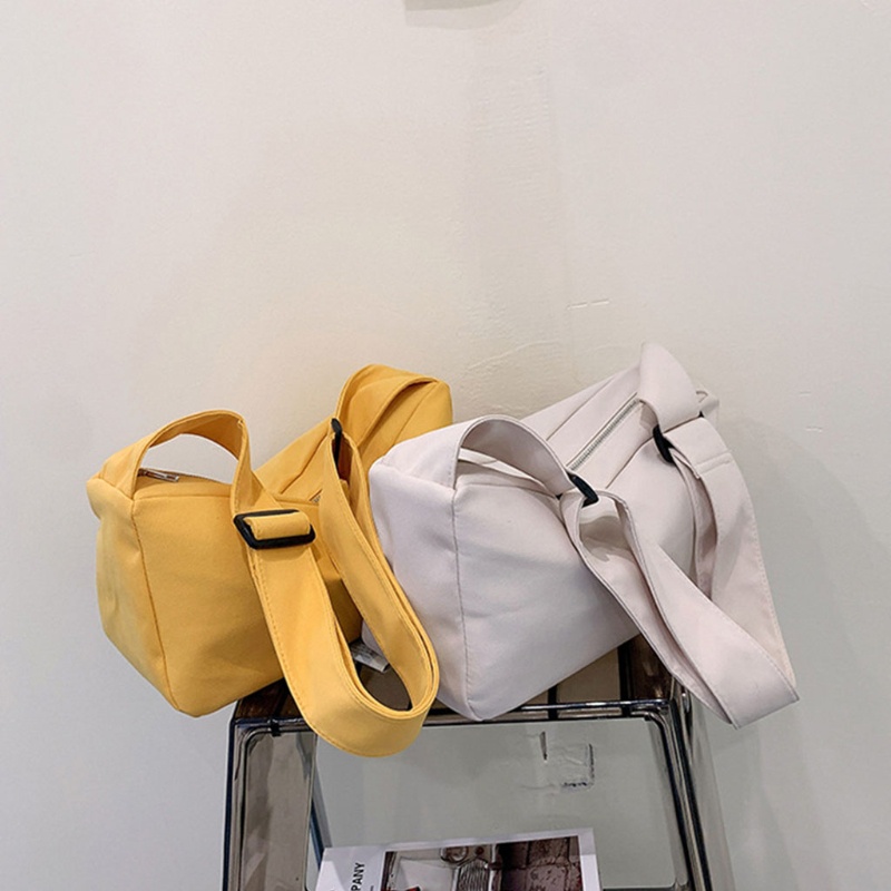 Túi Đeo Chéo Vai Bằng Vải Thời Trang Sành Điệu Dễ Thương Cho Nữ