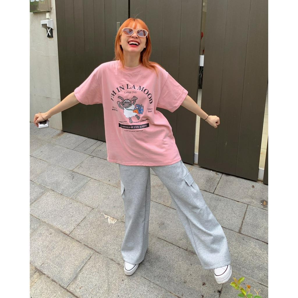 Quần thun ống suông có túi ROGER PANTS