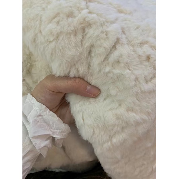 Áo khoác lông cừu cúc khuy sừng- Kèm ảnh thật