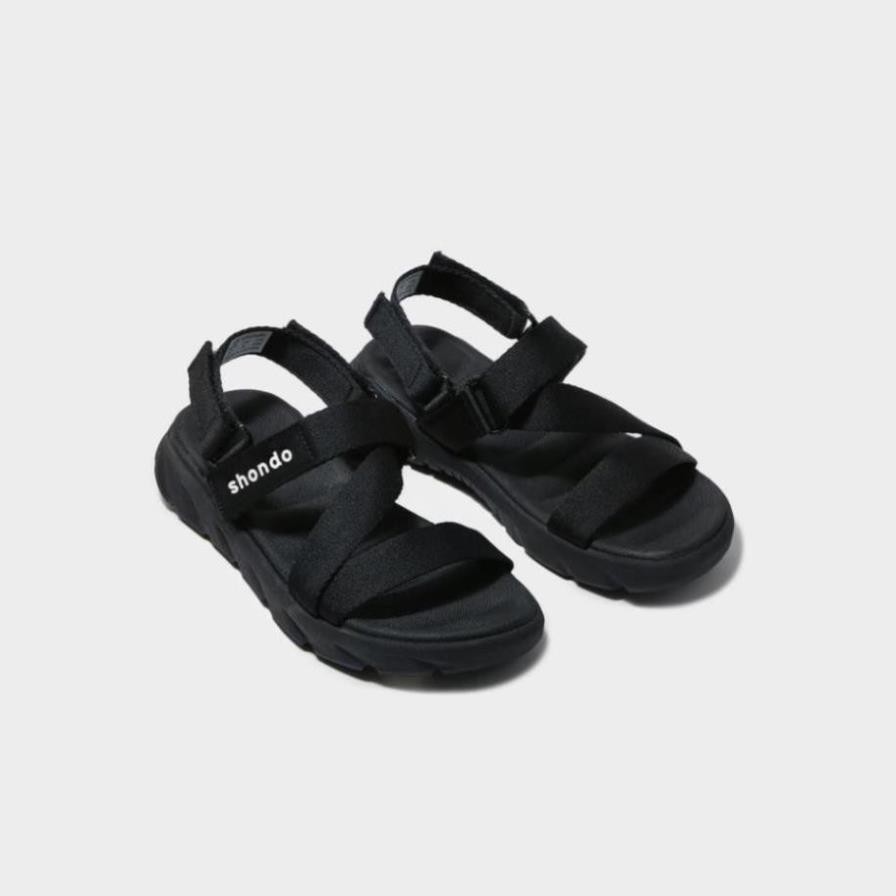 𝐑ẻ Tết ( Bán Chạy ) SHAT | Giày Sandal Màu Đen Shat Shondo F6S301 😍 . 2020 new . 💯 ་ ; c1 " < ' ` (