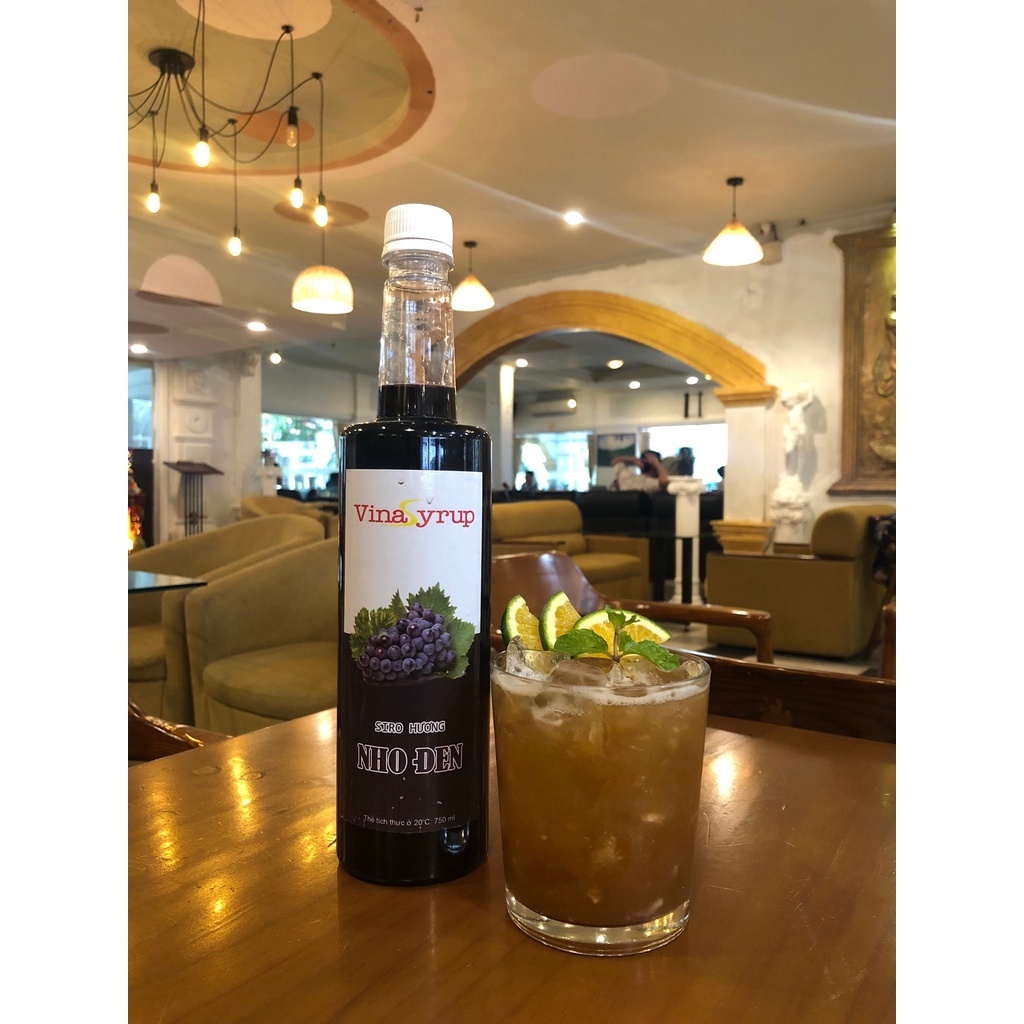 Siro Nho Đen VinaSyrup 750ml
