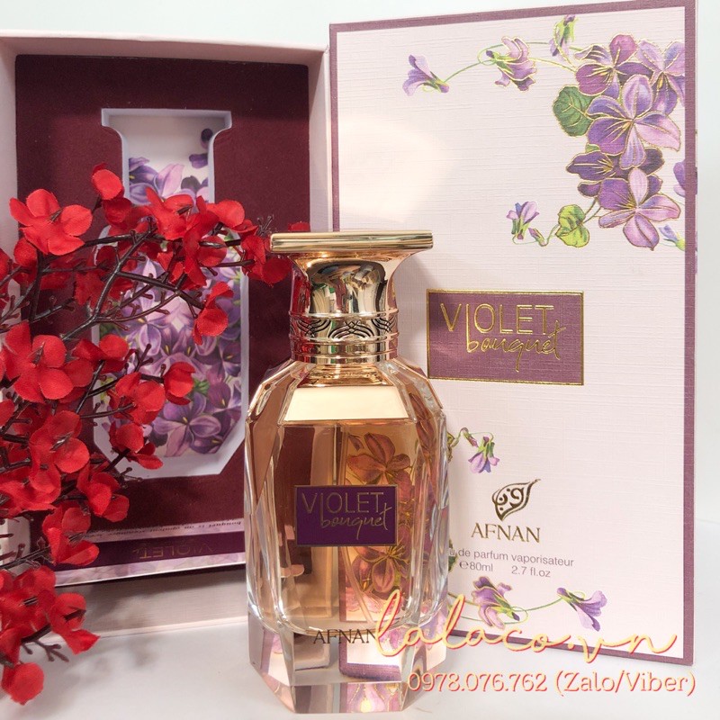 Nước hoa Nữ Afnan Violet Bouquet 80ml