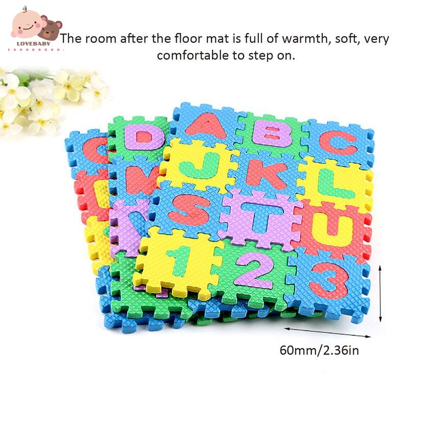 [HOT]Durable Soft Eva Foam Kids Play Mat Letter Number Puzzle Toy Gift Ca