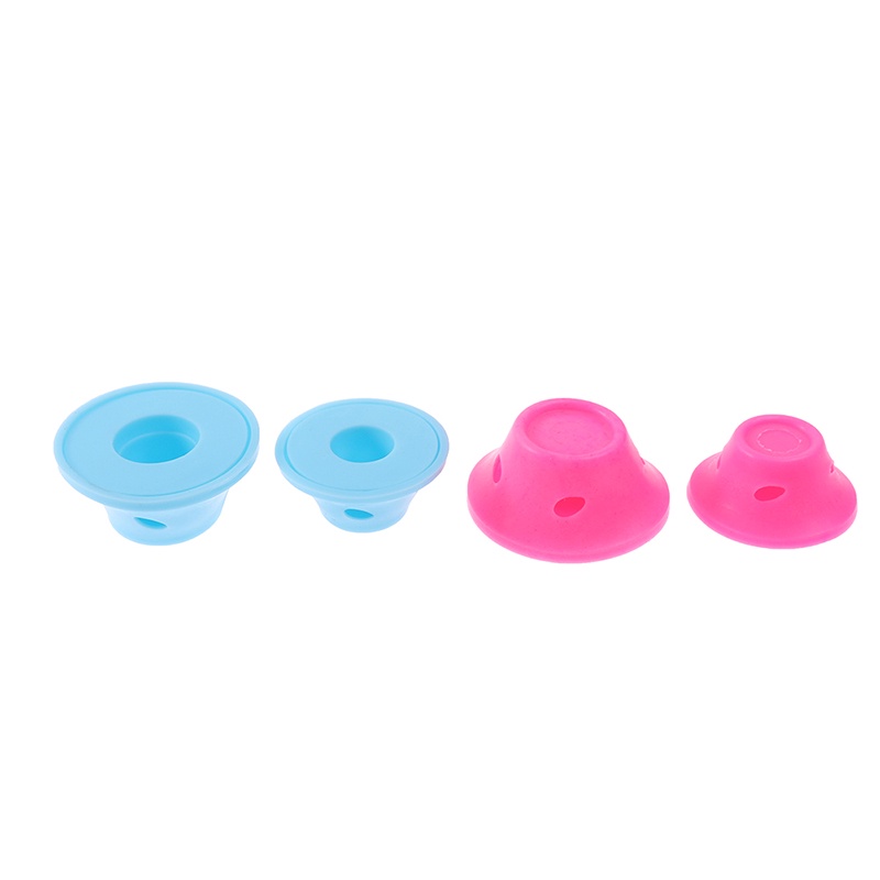 Bộ 10 Dụng Cụ Uốn Tóc Bằng Silicon Mềm Không Làm Tổn Thương Tóc