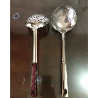 Set 2 chiếc (muôi múc canh + muôi thủng) cho nhà bếp