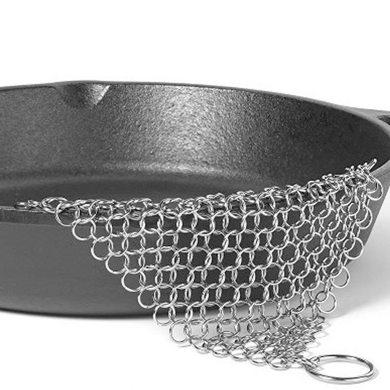Lưới Inox Rửa Chén / Chà Nồi Chống Rỉ Sét Tiện Dụng Cho Mọi Loại Chảo Chiên