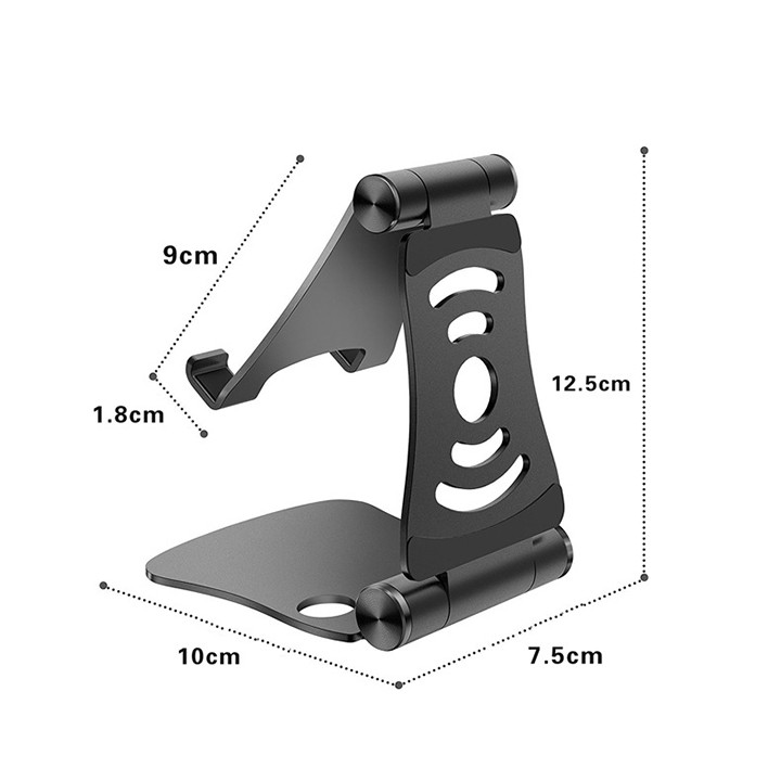 GIÁ ĐỠ ĐIỆN THOẠI ĐA NĂNG GẬP LẠI ĐƯỢC NHÔM CNC