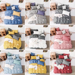 Chăn ga gối cotton tc - bảng nhiều màu ghi chú mẫu.
