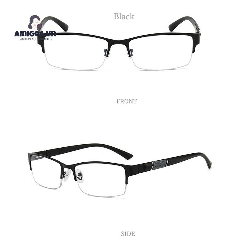 Mắt Kính Gọng Oval Tròng Đầy Màu Sắc Phong Cách Vintage Dành Cho Người Lớn