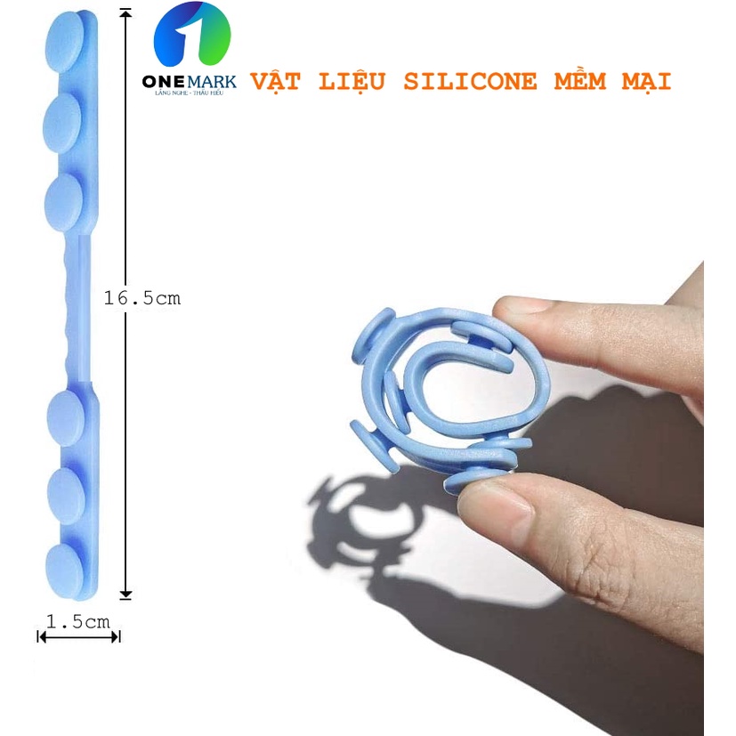 [BỘ 4 CHIẾC] Dây Đeo Khẩu Trang Y Tế Chống Đau Tai, Tai Giả Đeo Khẩu Trang - Vật Liệu Silicone Mềm Dẻo Co Dãn