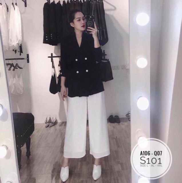 Bigsize Áo vest A106