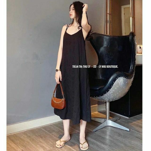 Bigsize - Váy đũi lưng đan dây siêu xinh V20