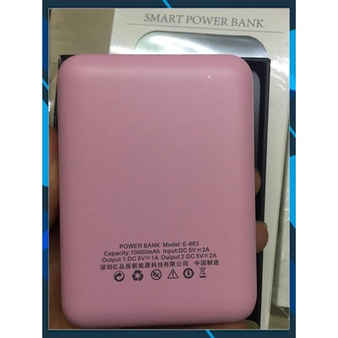 Xạc dự phòng 10000mah E863