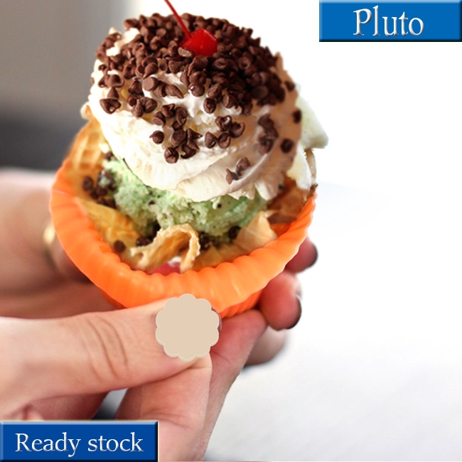 Cốc khuôn làm bánh muffin bằng silicone 7cm