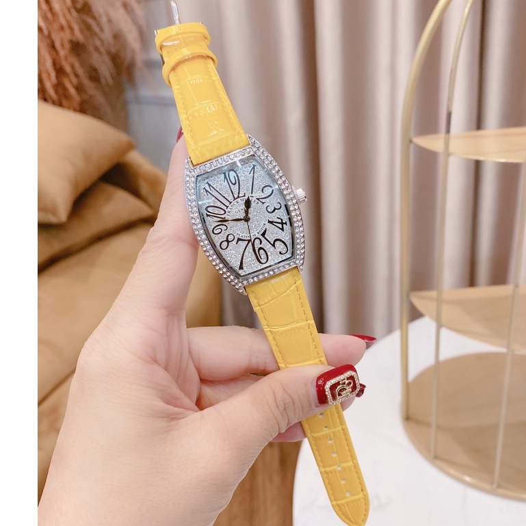 đồng hồ nữ đeo tay đẹp Franck muller cao cấp  dây da thời trang bảo hành 12 tháng -DHN 04 Frank muller | BigBuy360 - bigbuy360.vn