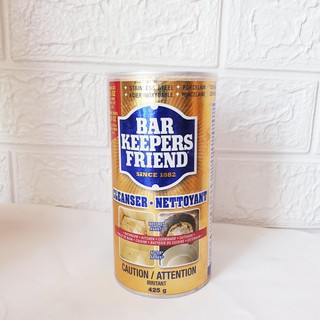Bột làm sạch BKF 425g - Bar Keepers Friend - USA - ko mùi, không ăn da tay - 100% Hữu cơ