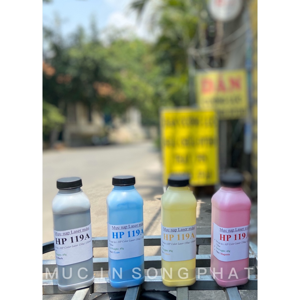 Mực nạp màu 119A cho máy in HP Color Laser 150a, 150nw, MFP 178nw, MFP 179fnw