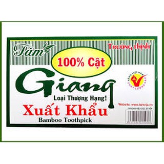 Tăm giang hộp xuất khẩu combo 30 goi