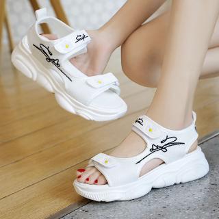 Giày sandal đế bệt thời trang thể thao nữ