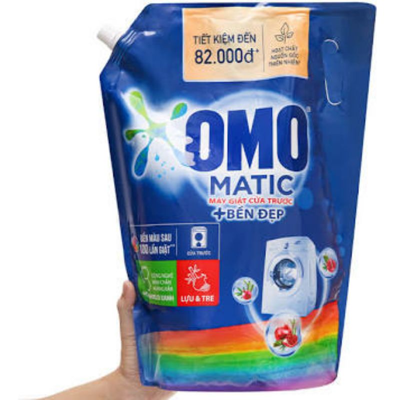 Nước giặt Omo 3,7kg Cửa Trước